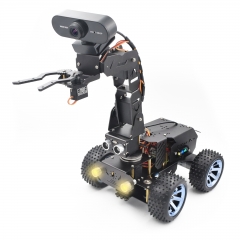Adeept PiCar Pro V2 Robotics Kit(Raspberry Pi NOT Included), Smart Car with 4-DOF Robotic Arm for Pi 5/4/3, 1080P HD Camera, OpenCV, OLED Adeept PiCar Pro V2 Robotics Kit(Raspberry Pi NOT Included), Smart Car with 4-DOF Robotic Arm for Pi 5/4/3, 1080P HD Camera, OpenCV, OLED